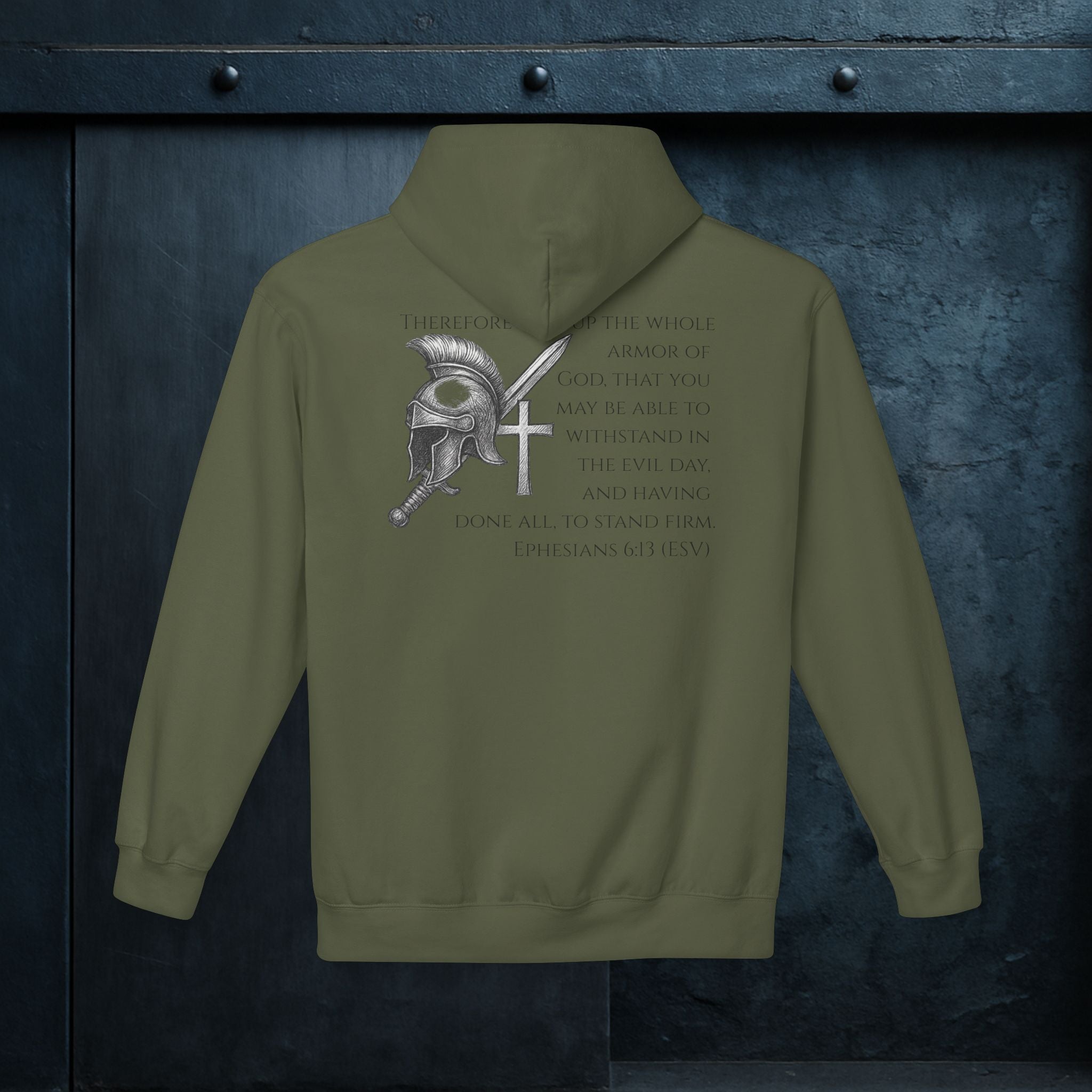 Forged By God Hoodie - Armor of God