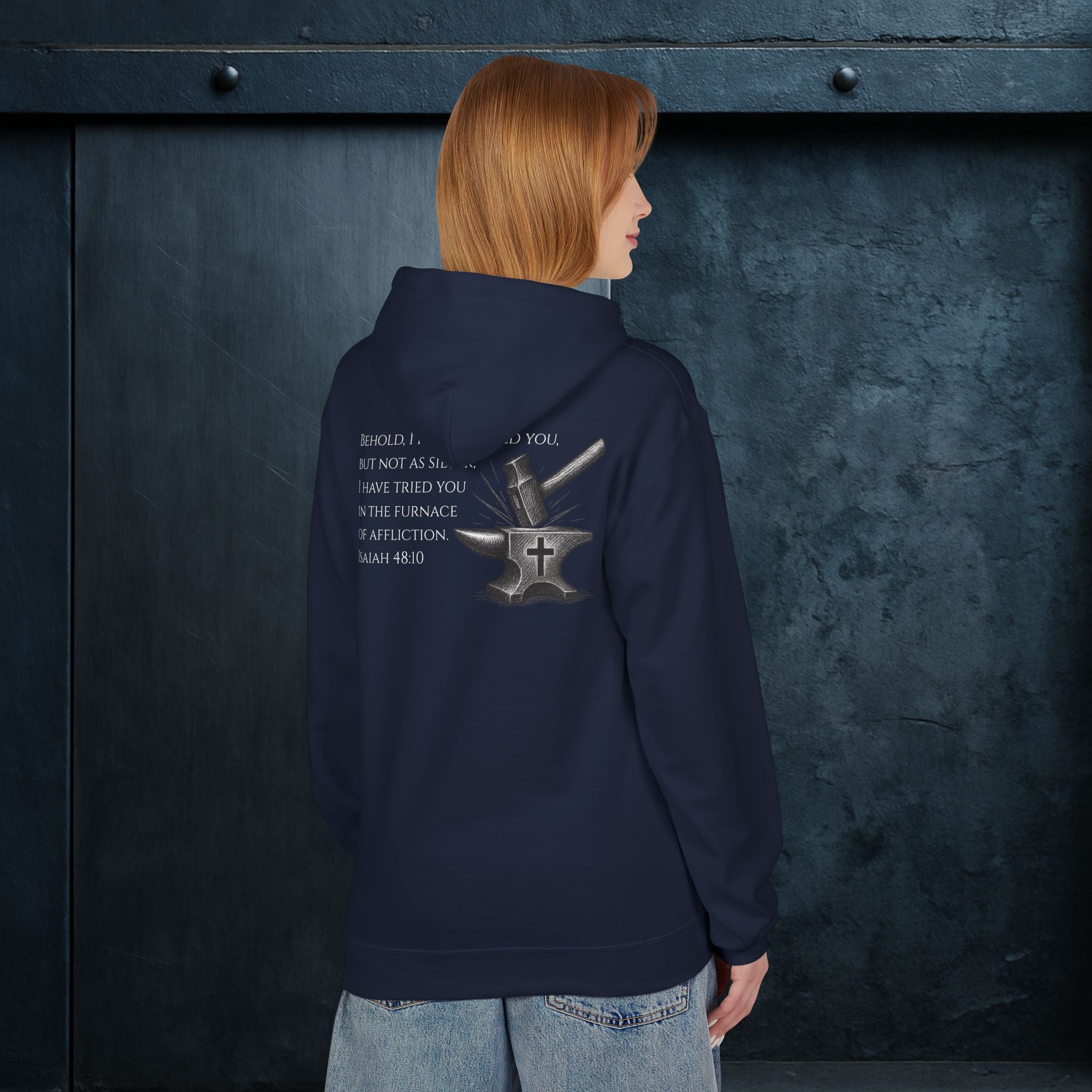 Forged By God Hoodie - He Forged Us