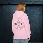 Forged By God Hoodie - Jesus The Ultimate Deadlifter