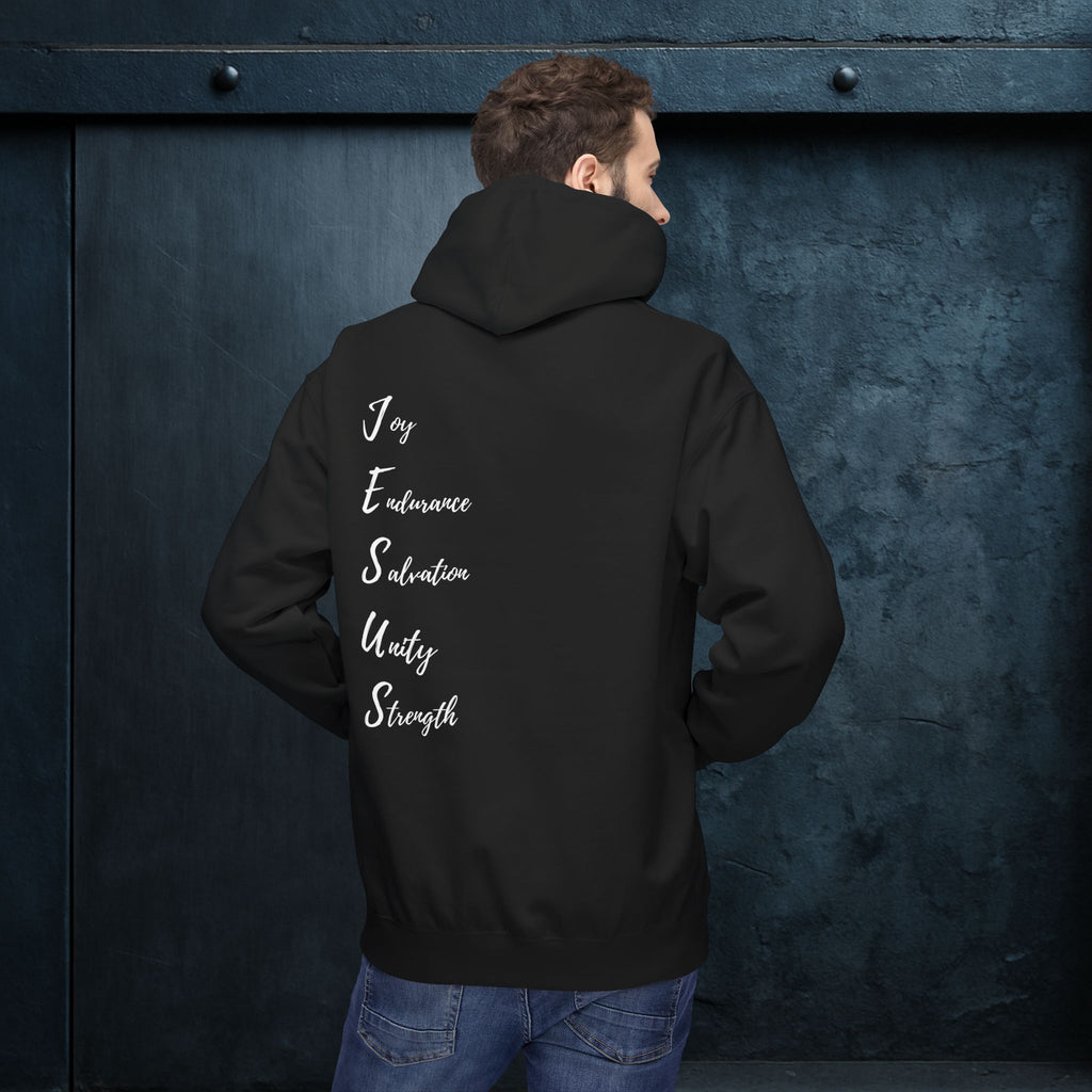 Forged By God Hoodie - J.E.S.U.S