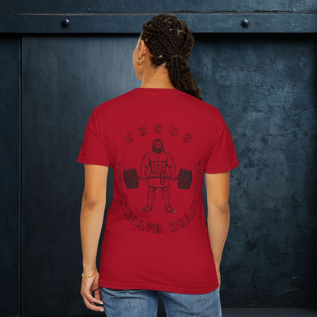 Forged By God Tee - Jesus The Ultimate Deadlifter