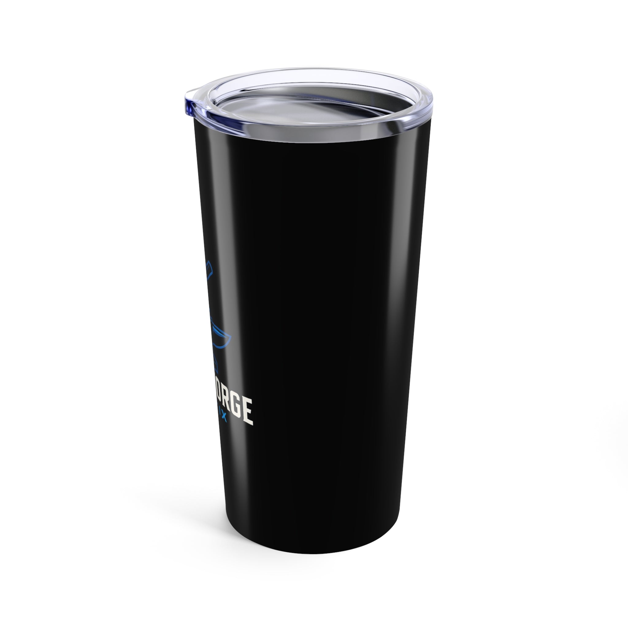 North Forge Athletics Anvil Black Tumbler 20oz