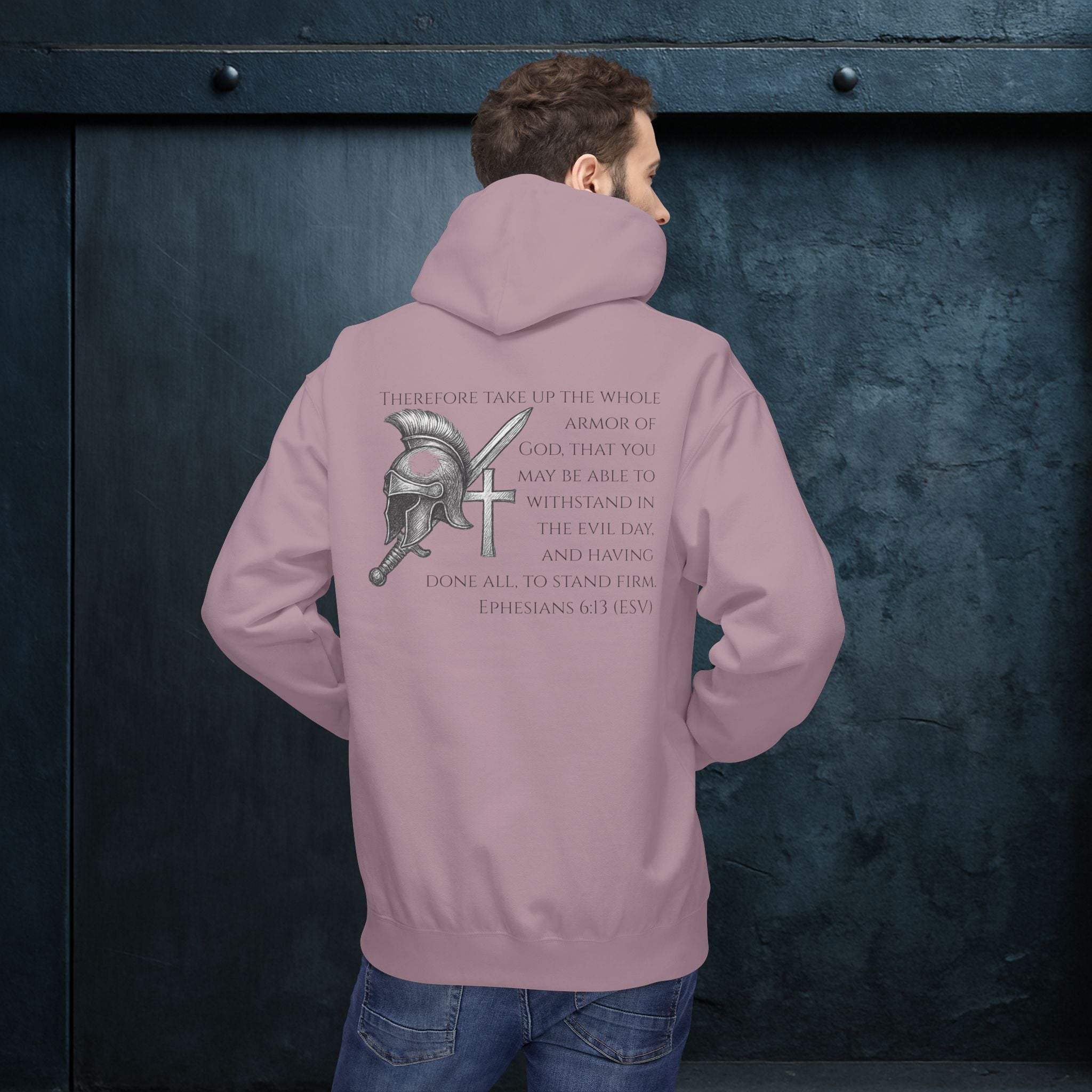 Forged By God Hoodie - Armor of God