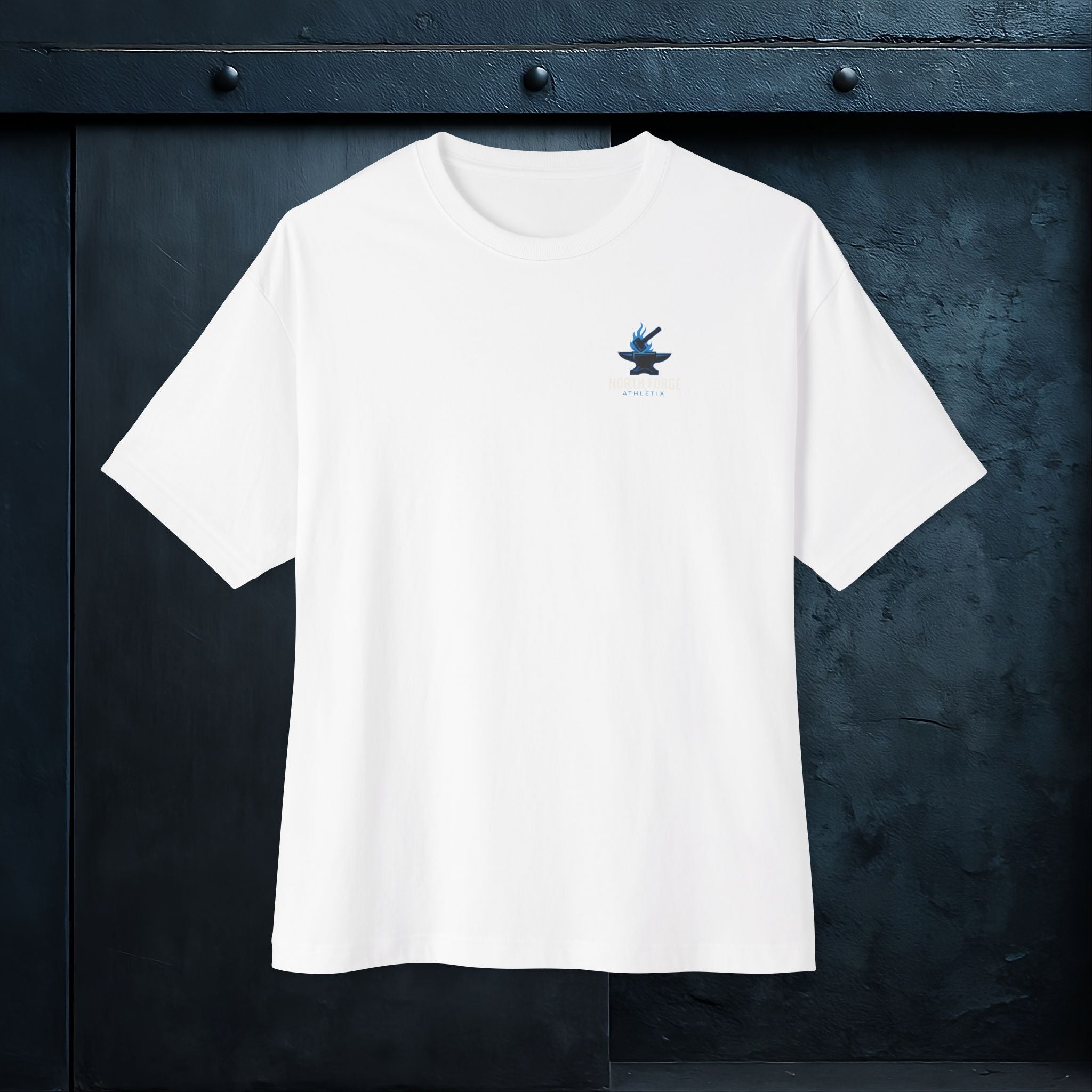North Forge Athletix Graphic Oversized T-Shirt - Sports & Casual Tee