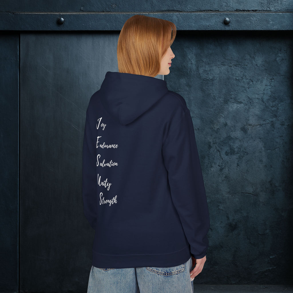 Forged By God Hoodie - J.E.S.U.S