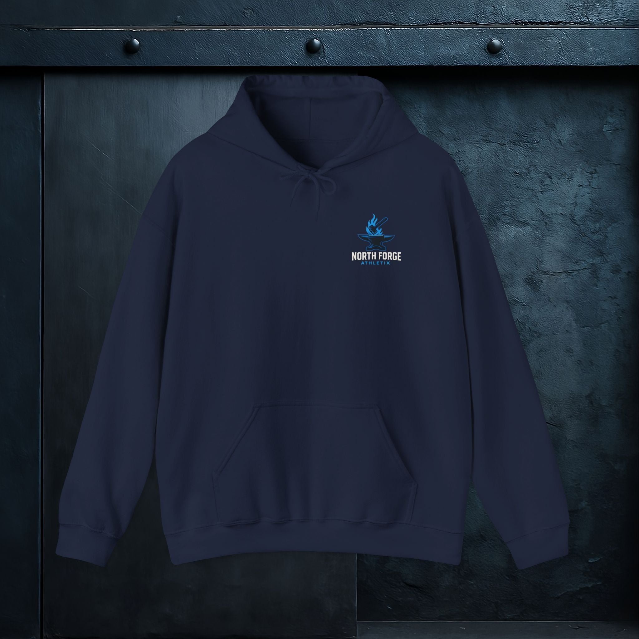 North Forge Athletix Hoodie – Cozy Gym Wear & Fitness Gift for Athletes