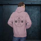 Forged By God Hoodie - Jesus The Ultimate Deadlifter