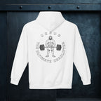 Forged By God Hoodie - Jesus The Ultimate Deadlifter