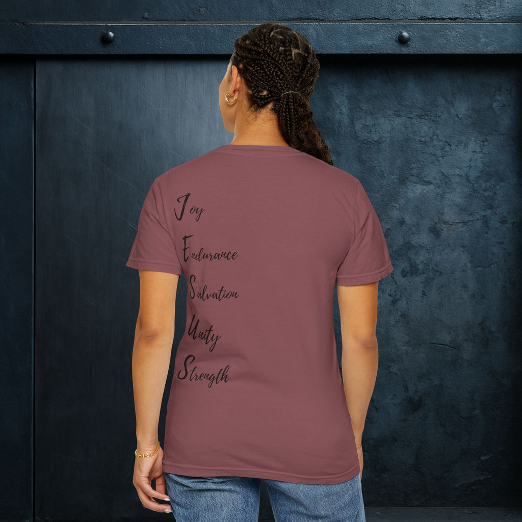 Forged By God Tee - J.E.S.U.S