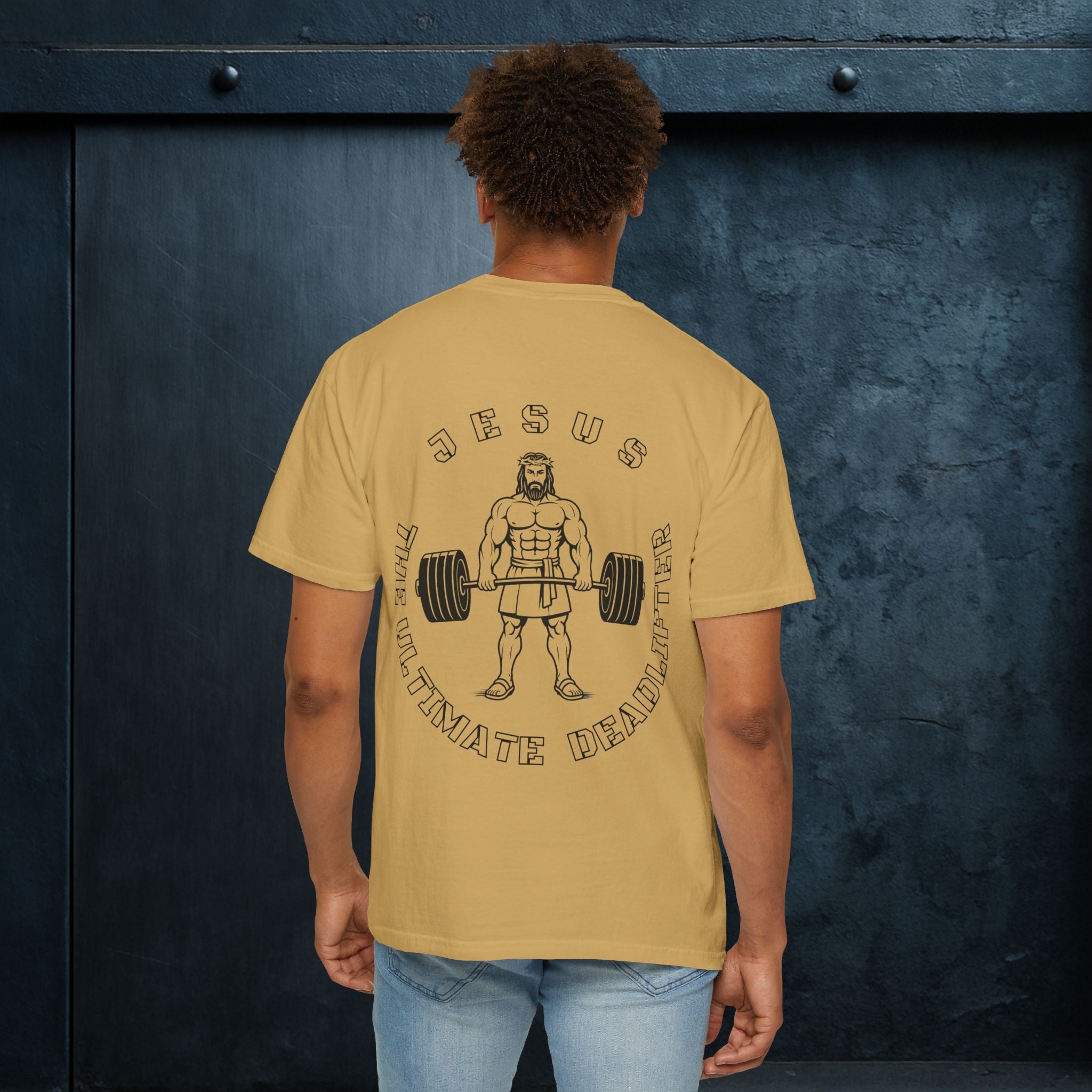 Forged By God Tee - Jesus The Ultimate Deadlifter