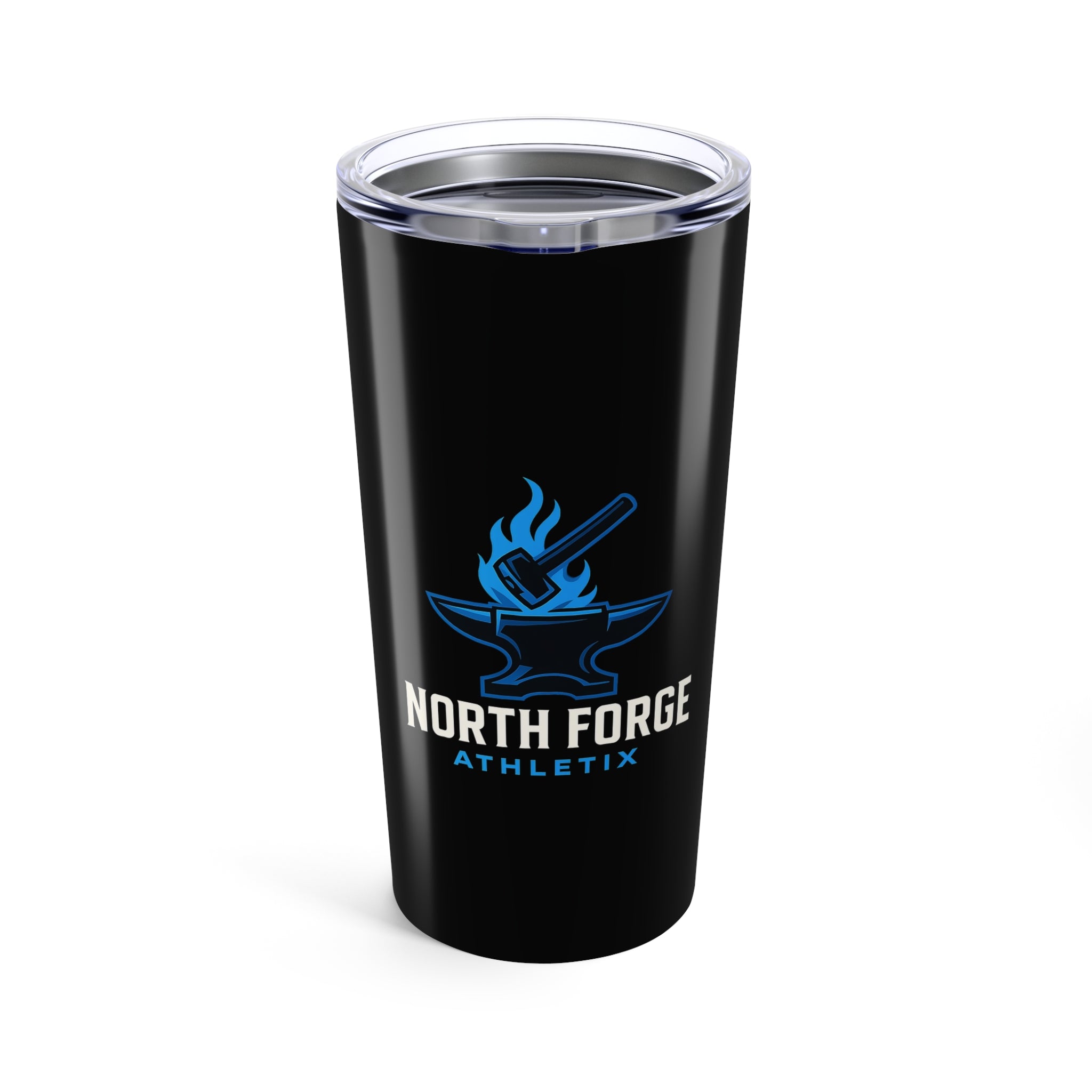 North Forge Athletics Anvil Black Tumbler 20oz