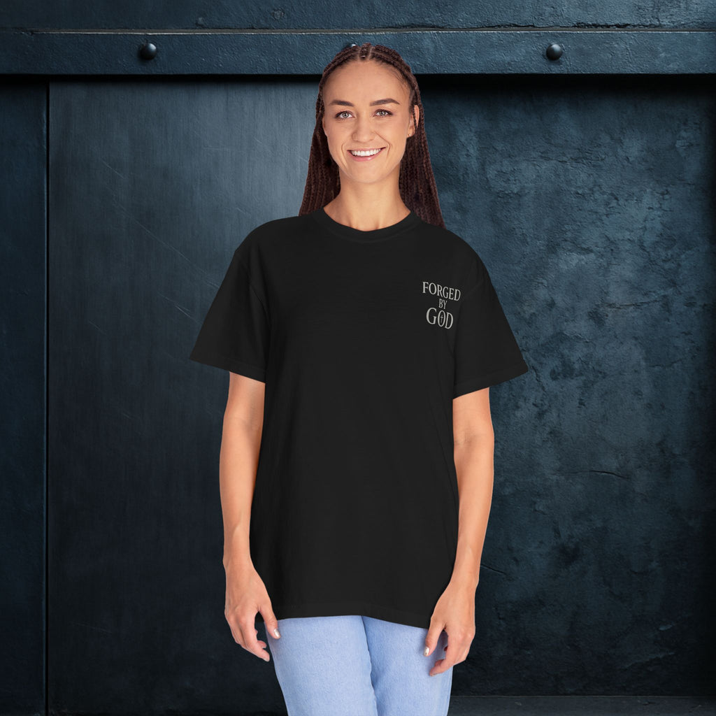 Forged By God Tee - Jesus The Ultimate Deadlifter