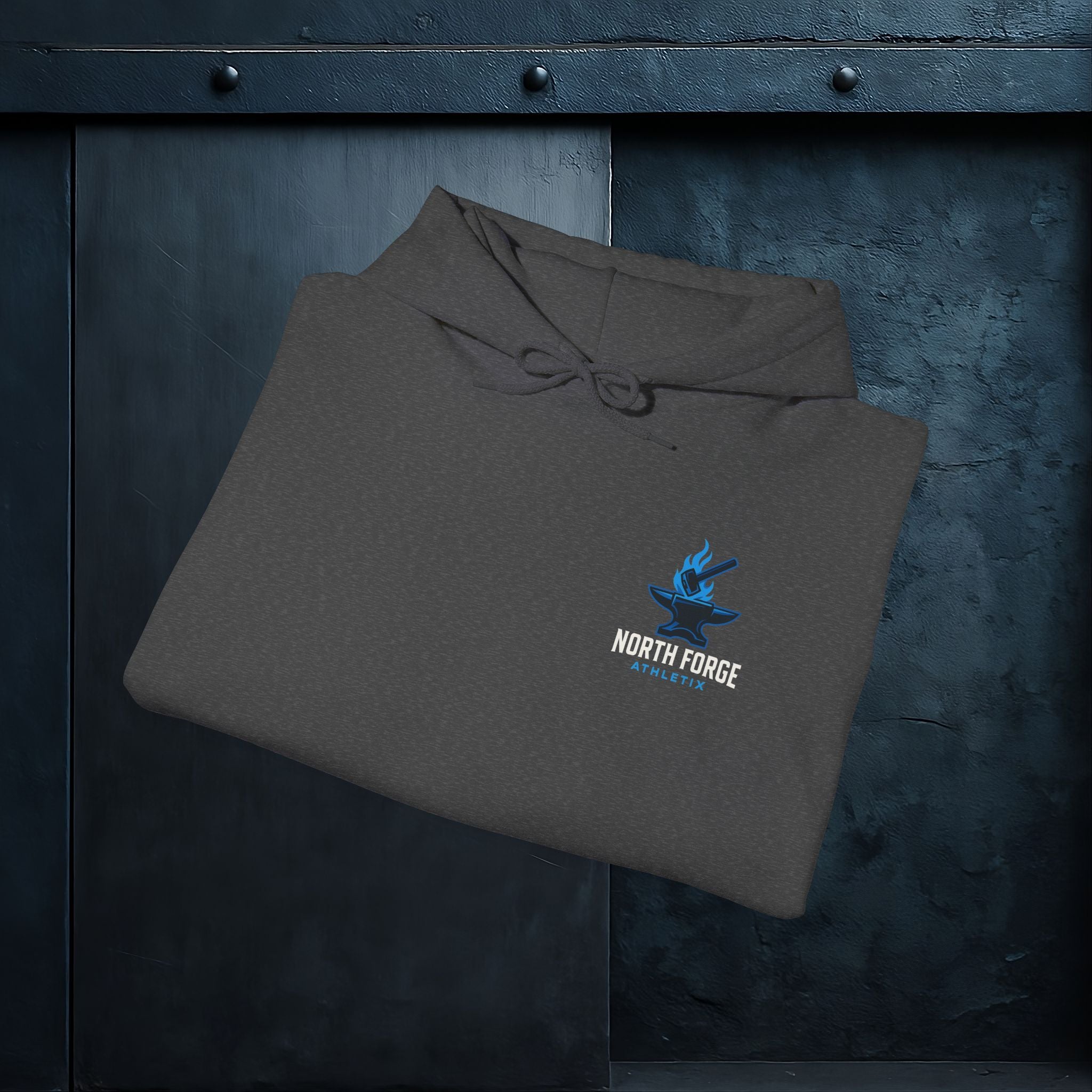 North Forge Athletix Hoodie – Cozy Gym Wear & Fitness Gift for Athletes