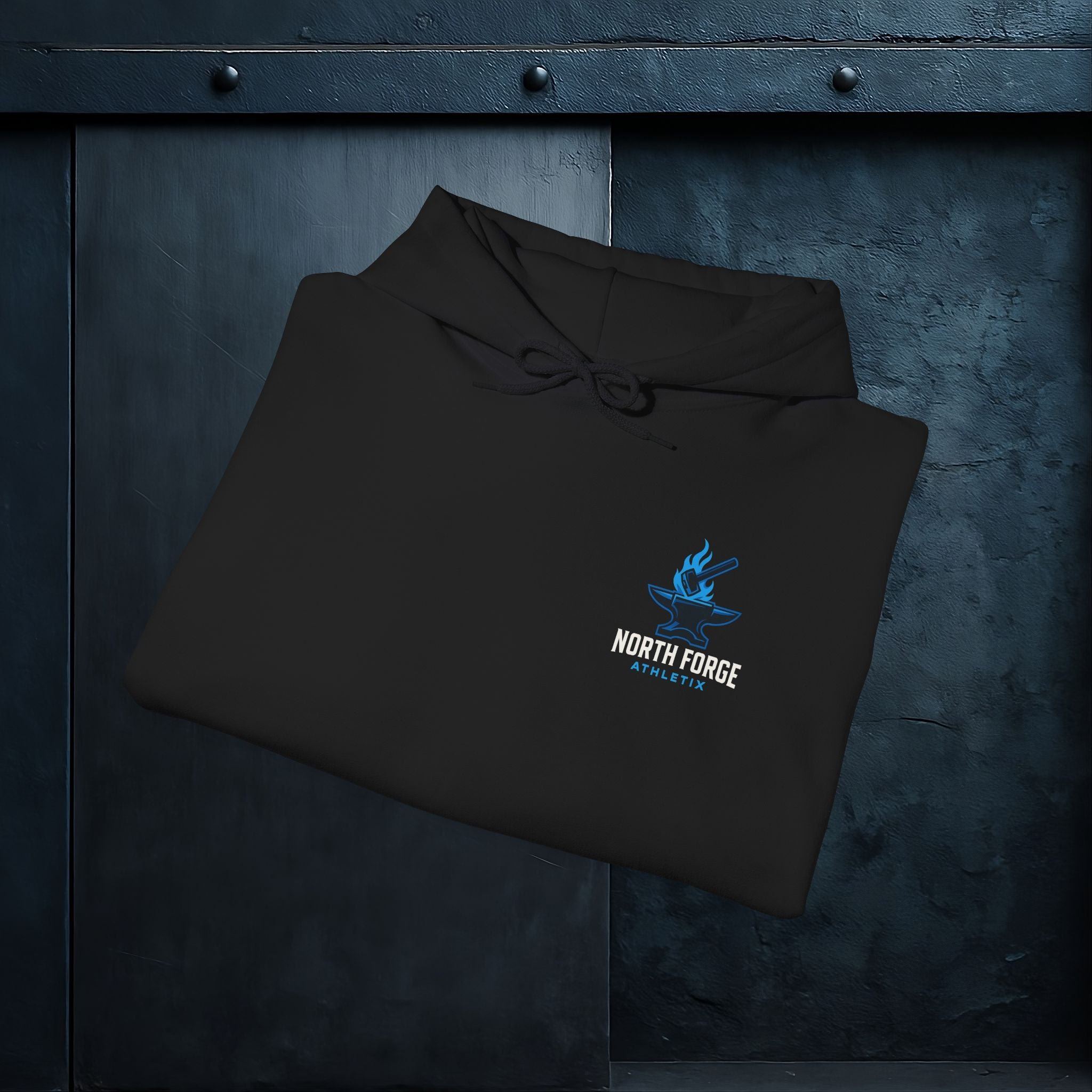 North Forge Athletix Hoodie – Cozy Gym Wear & Fitness Gift for Athletes