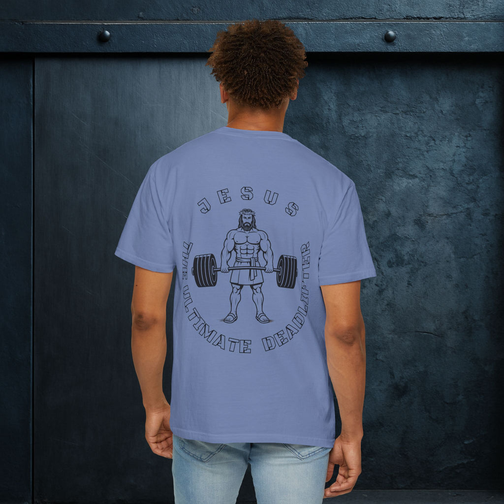 Forged By God Tee - Jesus The Ultimate Deadlifter