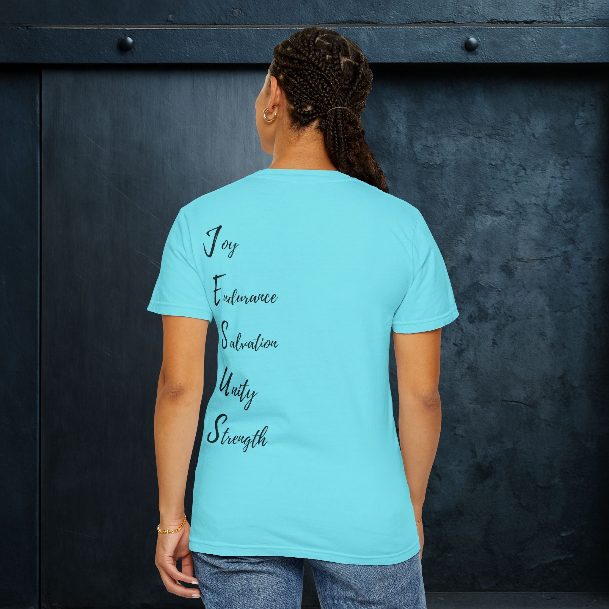 Forged By God Tee - J.E.S.U.S