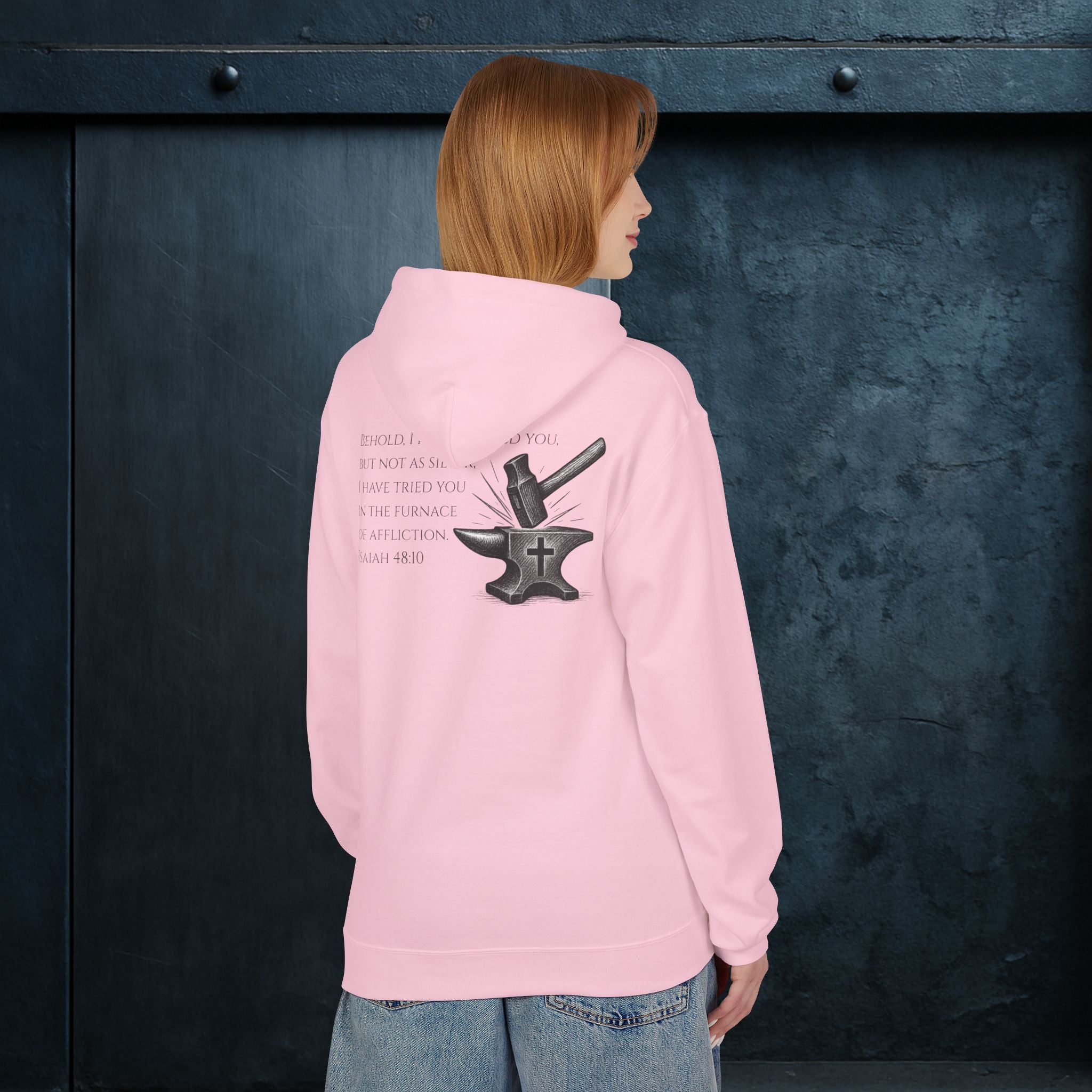 Forged By God Hoodie - He Forged Us